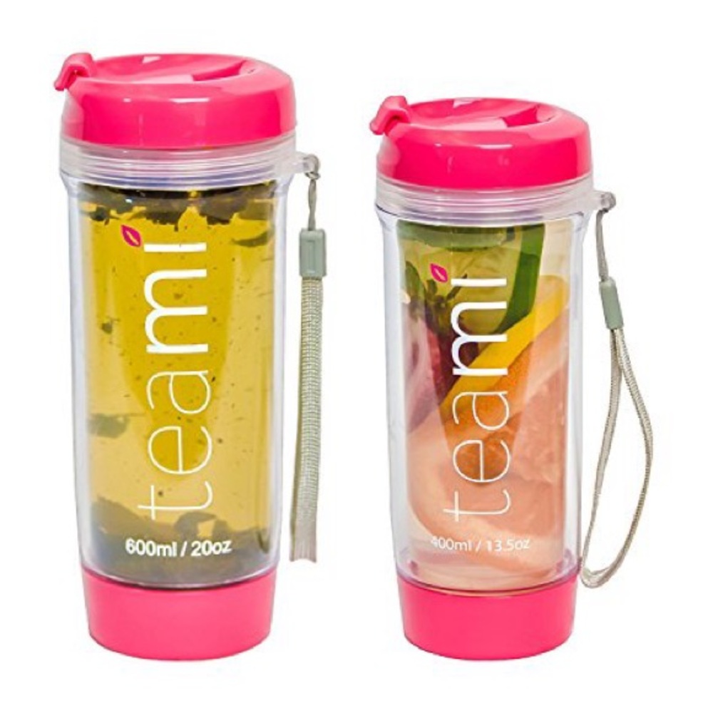 Teami Tea Tumbler Infuser Bottle red - Picture 4 of 4